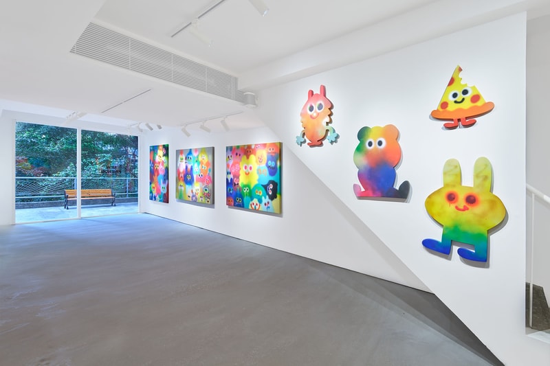 走進 Jon Burgerman 位於 WOAW Gallery 最新個展「New Friends」