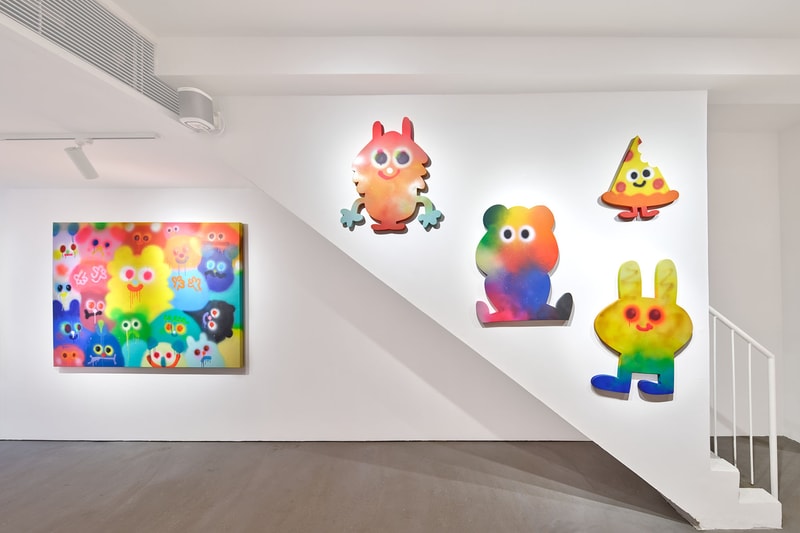 走進 Jon Burgerman 位於 WOAW Gallery 最新個展「New Friends」