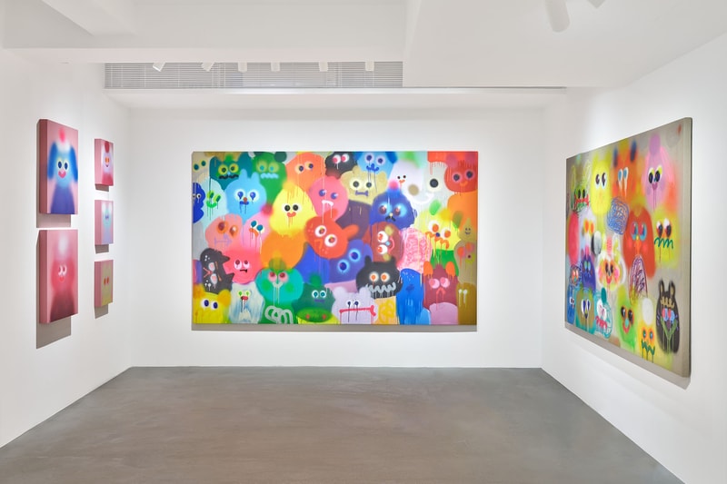 走進 Jon Burgerman 位於 WOAW Gallery 最新個展「New Friends」