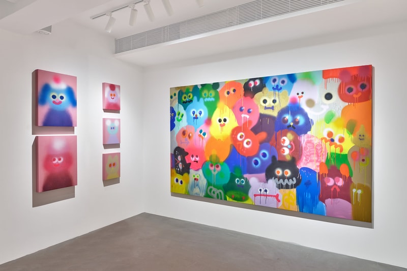 走進 Jon Burgerman 位於 WOAW Gallery 最新個展「New Friends」
