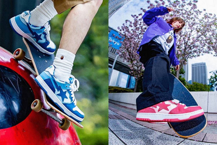 A BATHING APE® 人氣鞋款 SK8 STA 釋出全新配色
