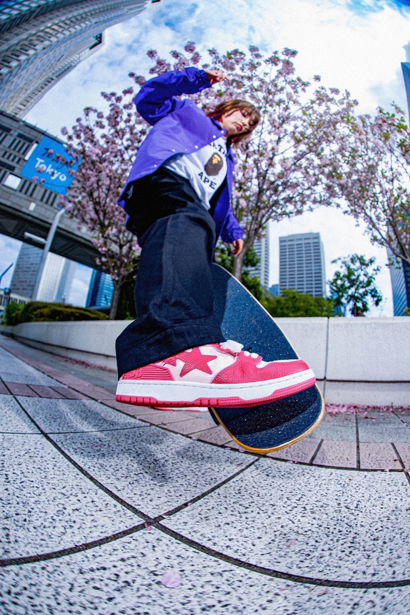 A BATHING APE® 人氣鞋款 SK8 STA 釋出全新配色