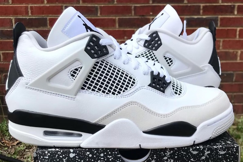 Air Jordan 4 最新配色「Military Black」率先亮相