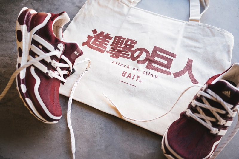 《進擊的巨人》x BAIT x adidas 最新聯乘系列正式登場