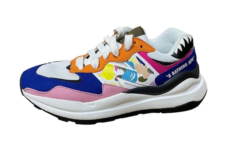 A BATHING APE® x New Balance 57/40 聯乘鞋款率先曝光