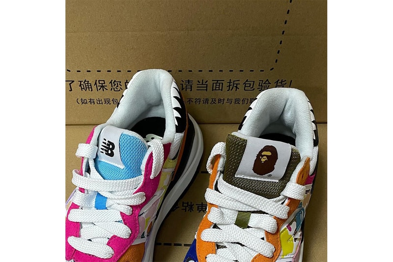 A BATHING APE® x New Balance 57/40 聯乘鞋款率先曝光