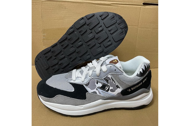 A BATHING APE® x New Balance 57/40 聯乘鞋款率先曝光