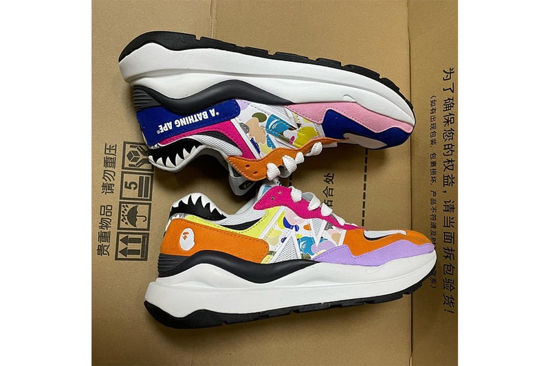 A BATHING APE® x New Balance 57/40 聯乘鞋款率先曝光