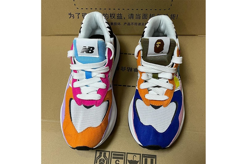 A BATHING APE® x New Balance 57/40 聯乘鞋款率先曝光