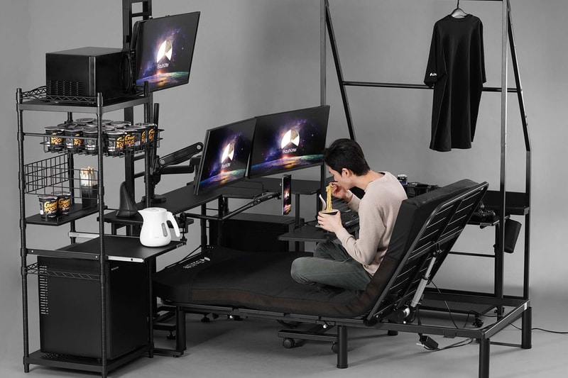 日本電競家具品牌 Bauhutte 推出全新「電競電動床架」