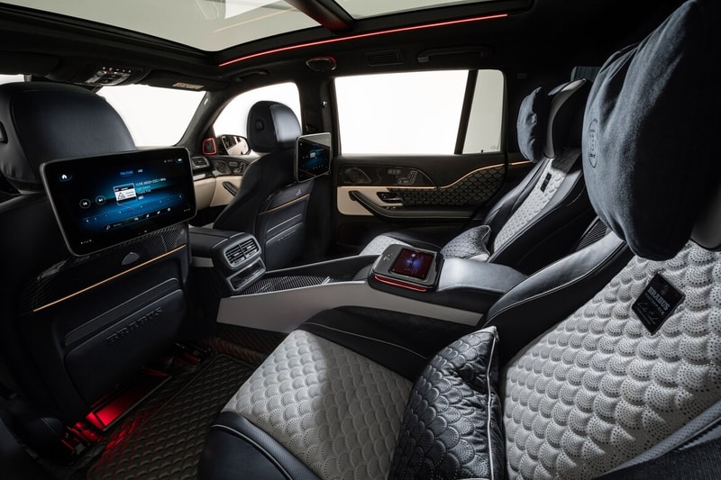 Brabus 打造 900 匹馬力 Mercedes-Maybach GLS 600 黑魂豪改車型