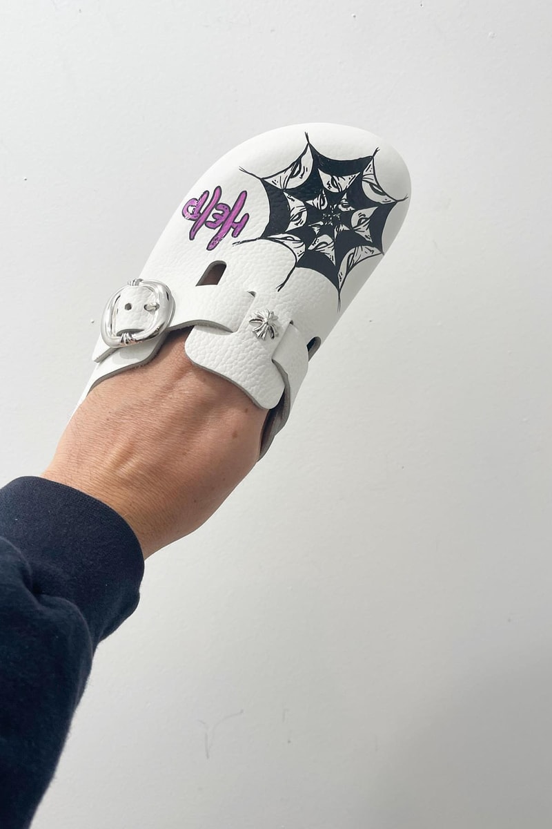 疑似 Chrome Hearts x BIRKENSTOCK 最新聯名鞋款曝光