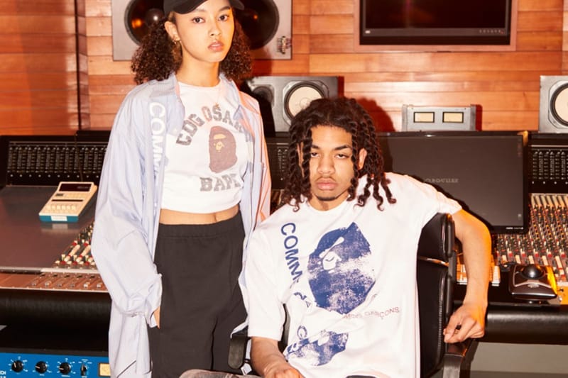 COMME des GARÇONS x BAPE 最新聯乘系列正式登場