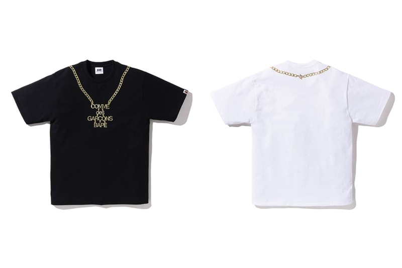 COMME des GARÇONS x BAPE 最新聯乘系列正式登場