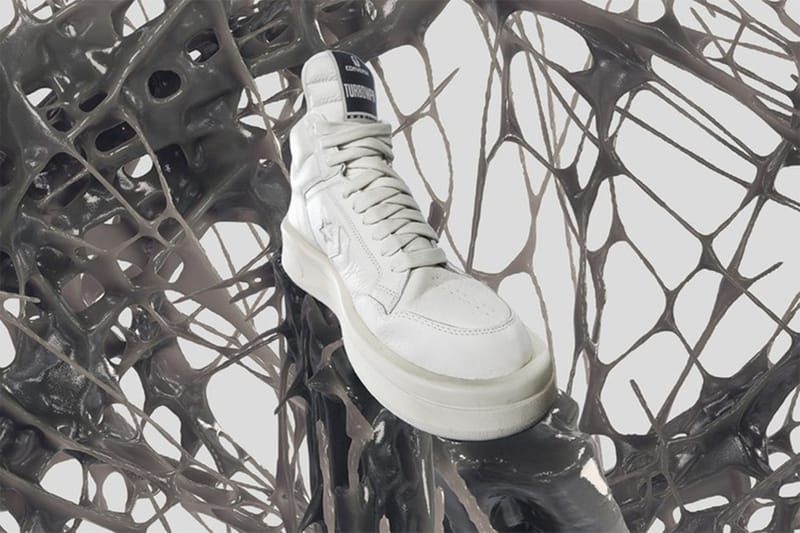 Converse x Rick Owens DRKSHDW 最新 TURBOWPN 聯乘系列正式發佈