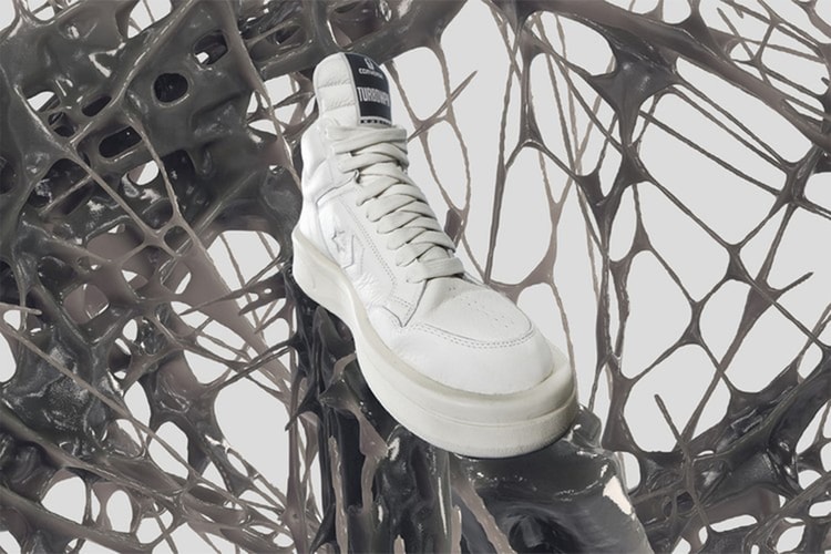 Converse x Rick Owens DRKSHDW 最新 TURBOWPN 聯乘系列正式發佈