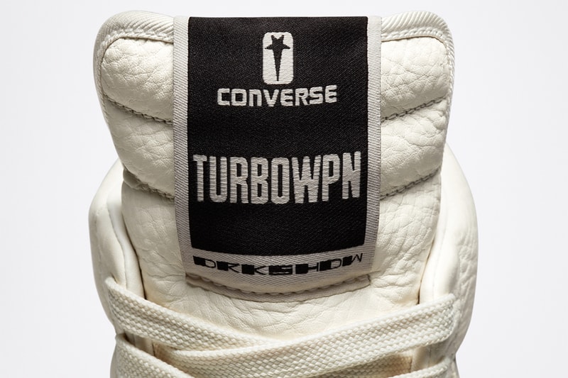 Converse x Rick Owens DRKSHDW 最新 TURBOWPN 聯乘系列正式發佈
