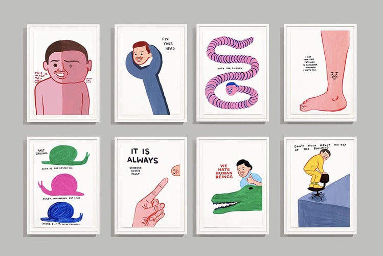 David Shrigley 攜手 Joan Cornellà 推出合作系列「VOTE」