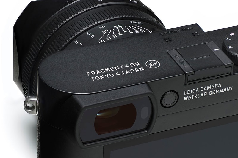 Leica 攜手 fragment design 推出限量款聯名相機