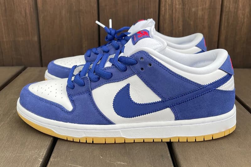 率先預覽 Nike Dunk Low「洛杉磯道奇隊」配色