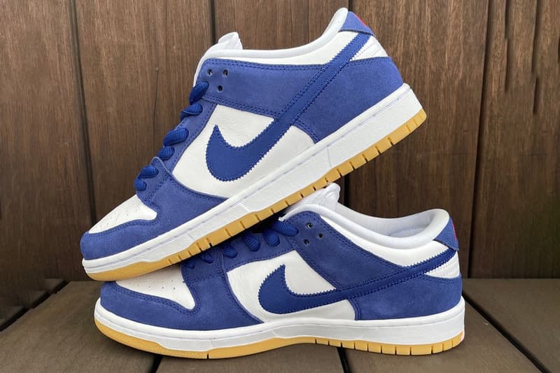 率先預覽 Nike Dunk Low「洛杉磯道奇隊」配色