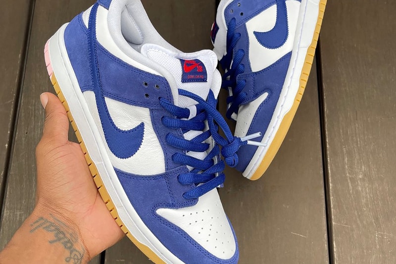 率先預覽 Nike Dunk Low「洛杉磯道奇隊」配色