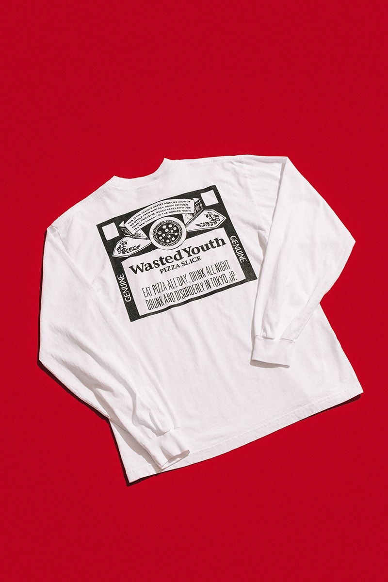 Wasted Youth x PIZZA SLICE 聯手推出 HBX 膠囊系列