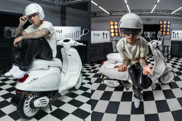 Vespa 攜手 Justin Bieber 全新聯名合作車款正式亮相