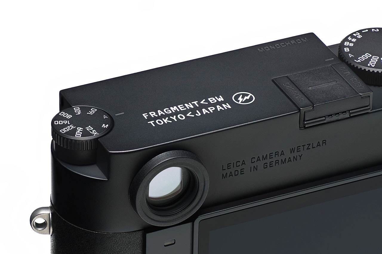 Leica 攜手 fragment design 推出限量款聯名相機