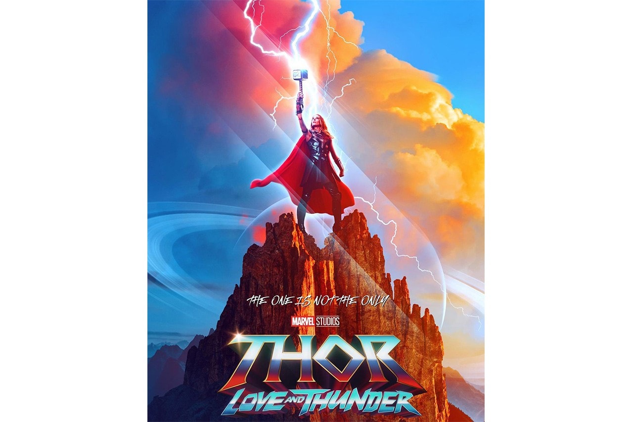 Marvel《雷神索爾：愛與雷霆 Thor: Love and Thunder》釋出「女雷神」版本海報