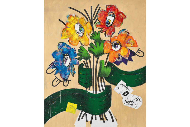 Michael Lau 捐贈畫作《集思廣益 · 花卉系列 · 2022》於 Sotheby's 進行慈善拍賣