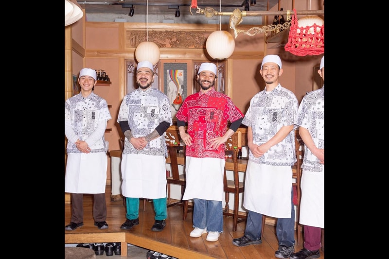 MIYAGIHIDETAKA 為原宿知名烏龍麵餐館「麵散」打造制服