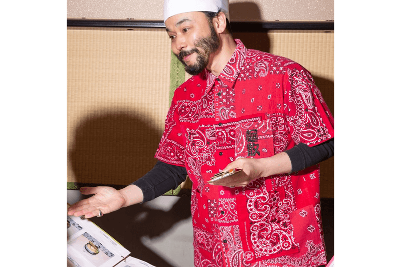 MIYAGIHIDETAKA 為原宿知名烏龍麵餐館「麵散」打造制服