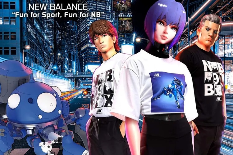 New Balance 再度攜手《攻殼機動隊 Ghost in the Shell:SAC_2045》打造最新聯乘系列