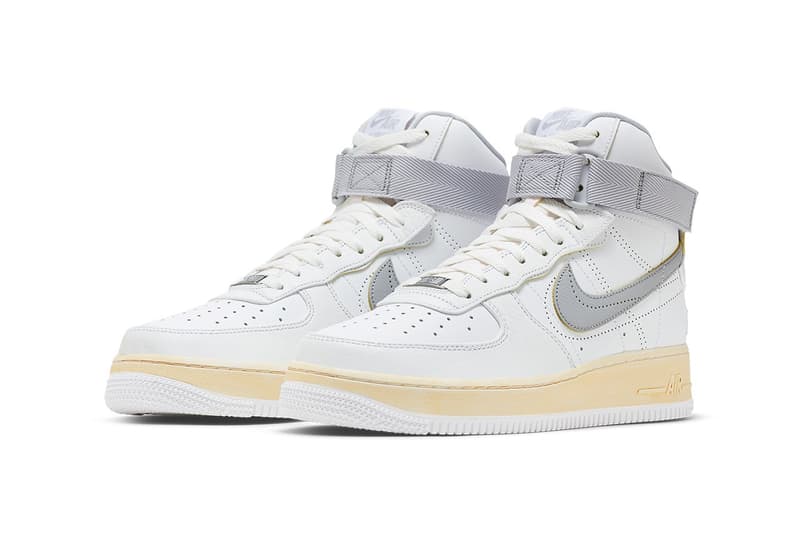 擁有混血細節的 Nike Air Force 1 High 最新簡約配色率先曝光