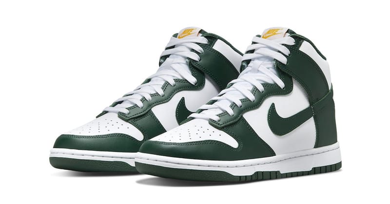 sb dunk high green