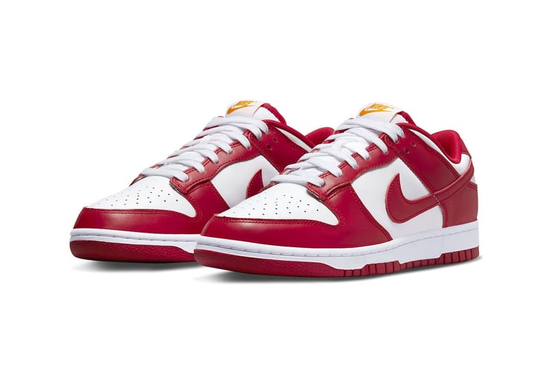 sb dunk low gym red