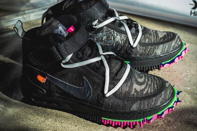 Off-White™ x Nike Air Force 1 Mid 全新聯乘鞋款發售日期曝光