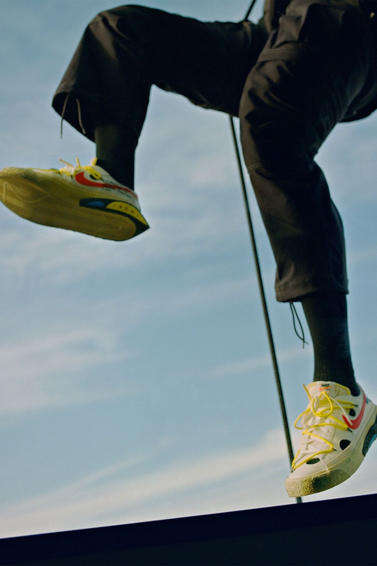 Off-White™ x Nike Blazer Low 形象圖輯拍攝花絮正式公開