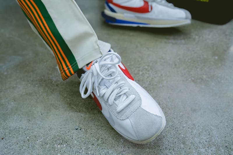 率先近賞 sacai x Nike Cortez 聯乘鞋款上腳圖輯