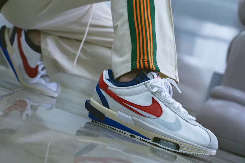 率先近賞 sacai x Nike Cortez 聯乘鞋款上腳圖輯