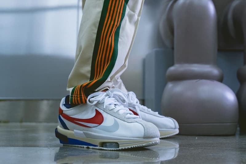 率先近賞 sacai x Nike Cortez 聯乘鞋款上腳圖輯