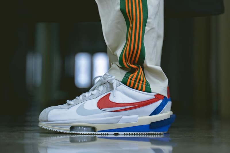 率先近賞 sacai x Nike Cortez 聯乘鞋款上腳圖輯