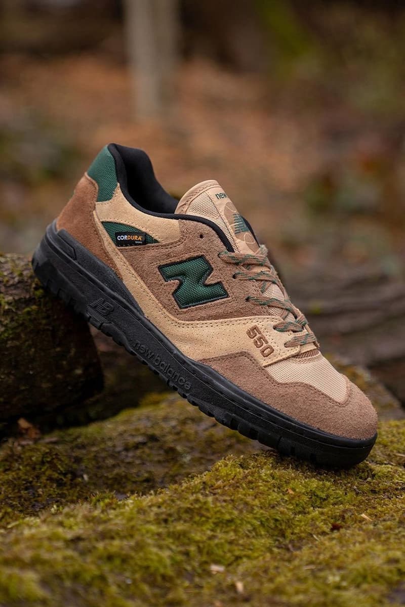 size? x New Balance 550 最新聯名系列「Cordura Pack」發佈