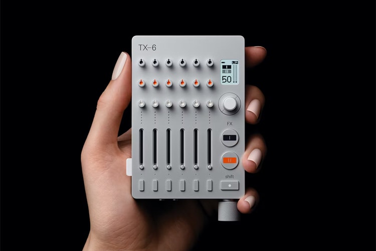 Teenage Engineering 正式發佈全新迷你立體聲混音器 TX-6