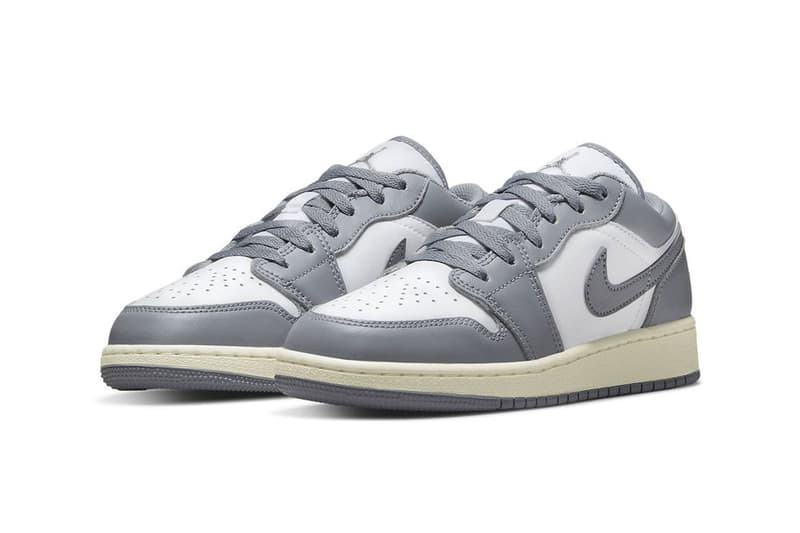 率先近賞 Air Jordan 1 Low 最新配色「Vintage Grey」