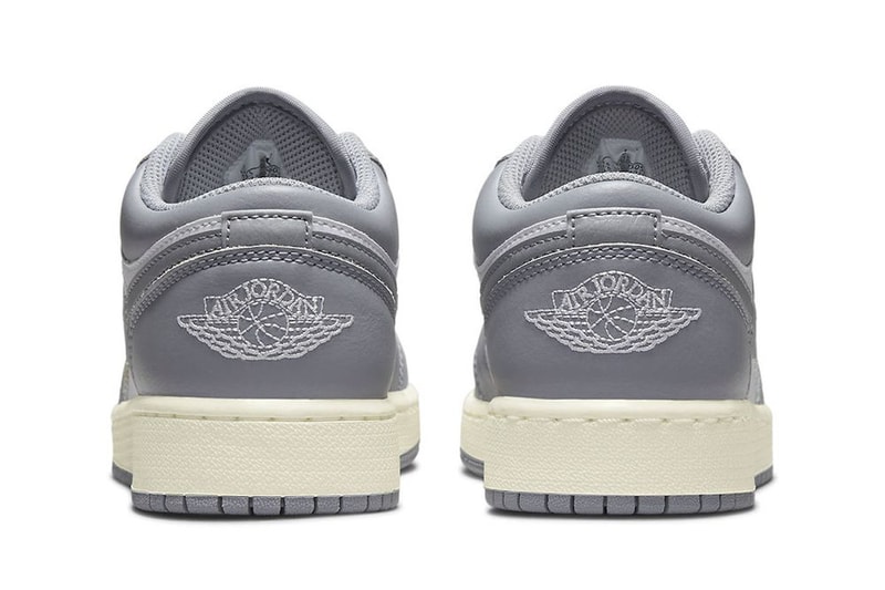 率先近賞 Air Jordan 1 Low 最新配色「Vintage Grey」
