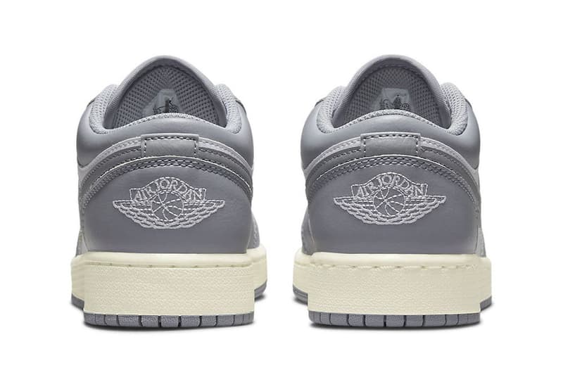 率先近賞 Air Jordan 1 Low 最新配色「Vintage Grey」