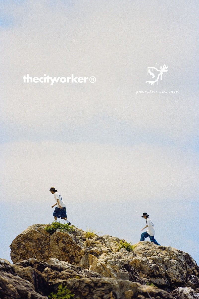 thecityworker 全新別注系列「peace & love」正式登場