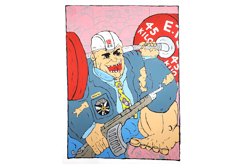 Whimsy Works Gallery 特邀新銳藝術家 Tristan Wu 呈現最新個展《Muscle Up》